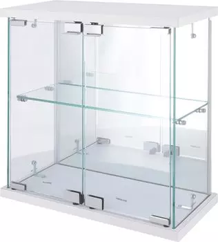 Fuji Boeki Tabletop Collection Case Figure Case 2 Tiers Rear Mirror Ширина x Глубина 20 x Высота Сборка Продукт Белый 63946 42.5 42.5см белый