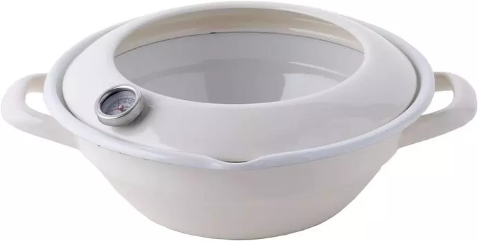 Fuji Horo Tempura Pot WH 24cm W TP-24