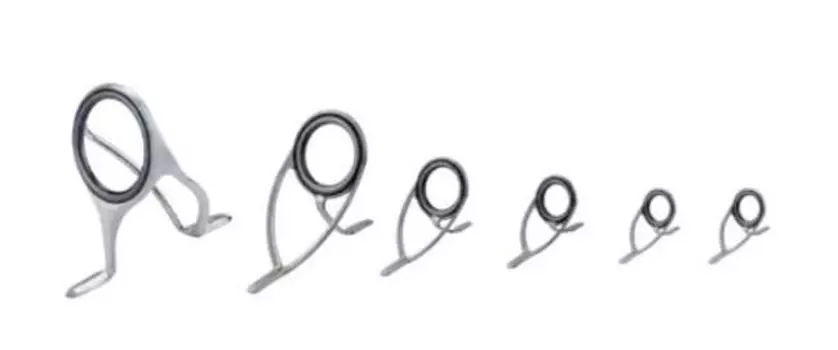 Fuji Kogyo Fuji Guide Set Titanium Frame SIC Ring T Offshore Casting Set No.33 (Tuna, Yellowtail, GT) T-RVSG406