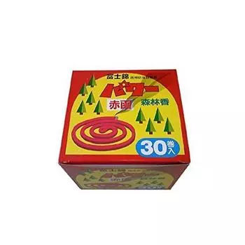Fuji Nishiki Power Forest Incense 30 volumes by Kodama Brothers Company (Red)