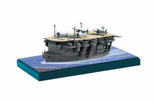 Fujimi Model Chibimaru Fleet Series Chibimaru Fleet Ryujo painted pedestal for plastic model Chibimaru No.22EX-1 (with display) Non-scale color-coded