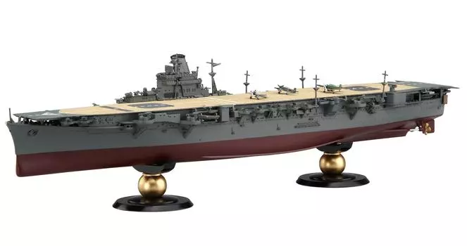 Fujimi Model Imperial Navy Series Японский военно-морской авианосец Hayataka 1944 Полноразмерная модель корпуса Пластиковая модель FH40 1/700 № 40