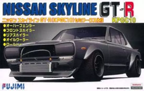Fujimi Model Inch Up Series Hakosuka Plastic Model ID163 1/24 No.163 GT-R Semi-Works