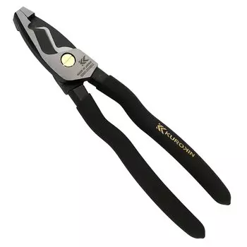 Fujiya cable pliers black gold 200mm 6050-200BG