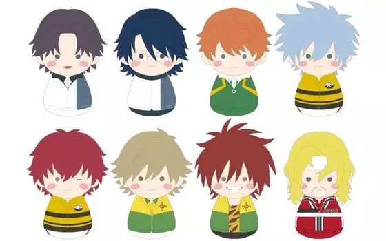 FUKUBUKU COLLECTION The New Prince of Tennis Trading Mascots vol.2 1BOX 8 pieces, total of 8 types GW553