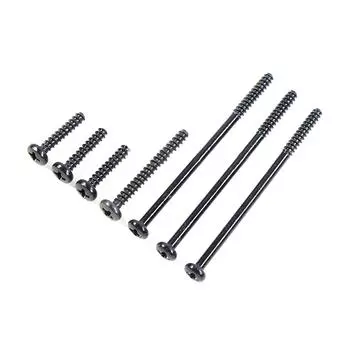 Full Set Host Screws Set Kit Replacement Metal Screws for PS2 30000 3W Gamepad Accessories Game Console Repairing Parts чёрный