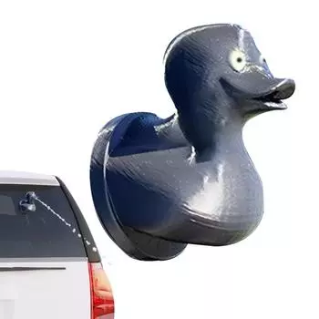 Fun Duck Sprinkler Cute Duck Shape Sprinkler Decor For Car Decorative Multifunctional Prank Props Funny Car Decorations For Car чёрный
