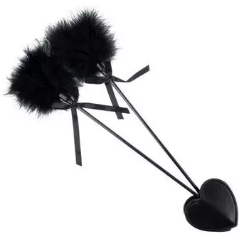 Fun hand pat black feather love prop pat, fun toy pat adult supplies