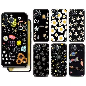 Funda Case For Apple iPhone 14 11 13 7 12 Pro 7 XR XS Max 8 Plus 6 14Pro 13Mini Black Soft Phone Coque Moon Astronaut iPhone 14 Pro Max