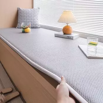Funda Cojin Light luxury Cool Feeling Bay Window Cushion Slipcover Funda Home Non-slip Bay Window Mat Sofa Cushion 50x50cm