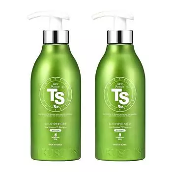 Функциональный шампунь TS New Premium Hair Loss Symptom Relief, 500 г, 2 шт.