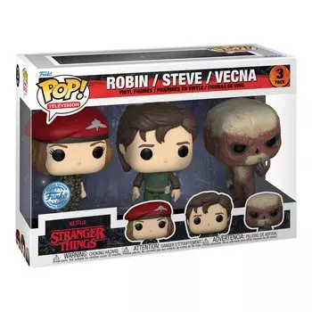 Funko 3pk Очень странные дела Робин Стив Хевекна Фигурка Поп! & &