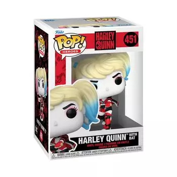 Funko DC Harley Quinn with Bat Figure POP Heroes DC Harley Funko