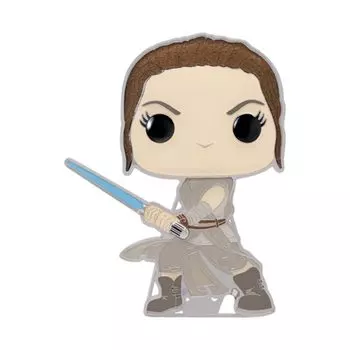 Funko Sized Pin Funko Pop Pin StarWars Star Wars Rey Figure Pop!