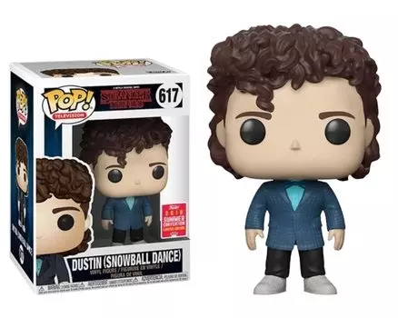 Funko Stranger Things Дастин Снежок Танец Лето Ограниченная коллекция 2018 Поп!