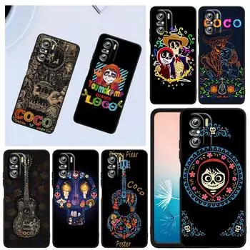 Funny Cartoon movie Coco Phone Case For Xiaomi Redmi Note 11E 11S 11 11T 10 10S 9 9T 9S 8 8T Pro Plus 5G 7 5 Fundas Redmi Note 5