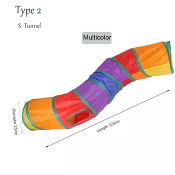 Funny Cat Crawling Tunnel for Cats Gotas Foldable Pet Toys Sphynx Kedi Katten Speelgoed mascotas Accessories I S T X Shape Tube As the pictures