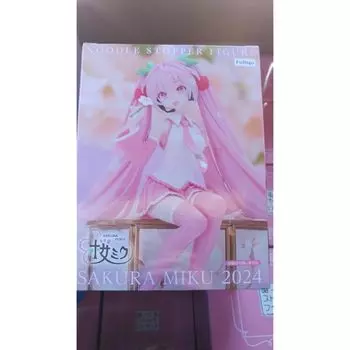 Furyu hatsune miku noodle stopper figure Sakura Miku 2024