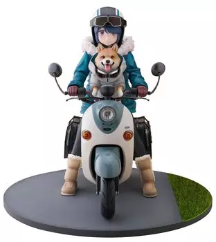Furyu Shima Rin scale PVC painted finished figure FNEX Yurucamp 1/7