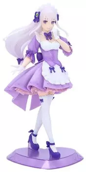 Furyu Жизнь в ином мире от Zero TENITOL Yumekawa Maid Emilia Высота 215 мм Окрашенная полная фигурка Re: приблизительно. Немасштабируемый ATBC-ПВХ