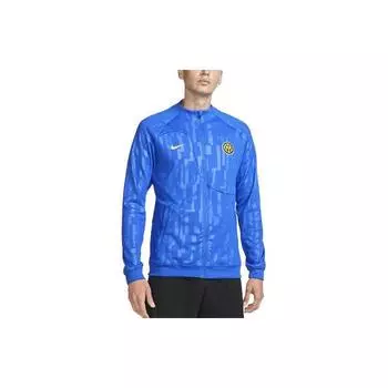 Футбольная куртка Nike Inter Milan Academy Pro с вышитым принтом и логотипом, мужская куртка, синяя DV5048-408 S