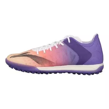 Футбольные тренировочные кроссовки Li Ning с шипами, детская обувь, оранжевый, красный, фиолетовый, ASTR020-3 35