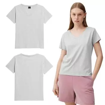 Футболка 4F 4FSS23TTSHF582 Cool Black Grey Xs