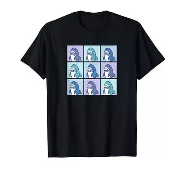 Футболка 9 Sharks чёрный