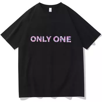 Футболка Big Time Rush Only One 2024 года с графическим принтом, хлопковые унисекс/женские летние футболки, повседневные футболки с коротким рукавом, футболки с принтом L