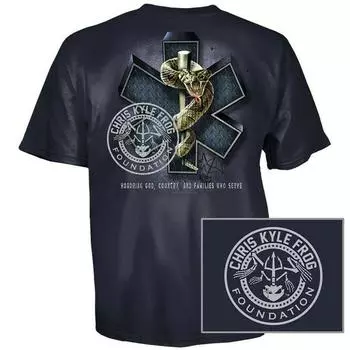 Футболка Chris Kyle Frog Fdtn Ems Frog Shield S Harbour Blue S