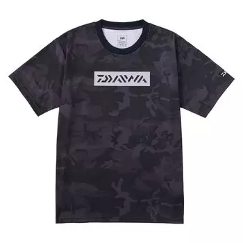 Футболка Clean Ocean Black Camo [DAIWA] DE-8324