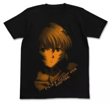 Футболка Cospa Evangelion New Theatrical Version Ayanami Graphic BLACK размера M чёрный