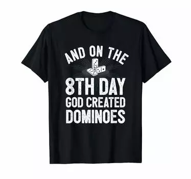 Футболка Domino Player Domino Game Day 8 чёрный