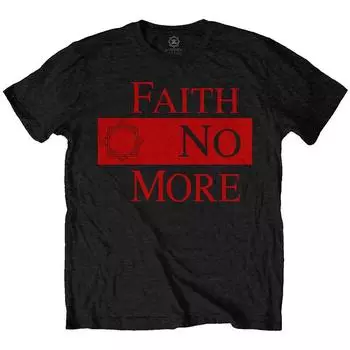 Футболка Faith No More Classic Band с логотипом и звездой XXXL