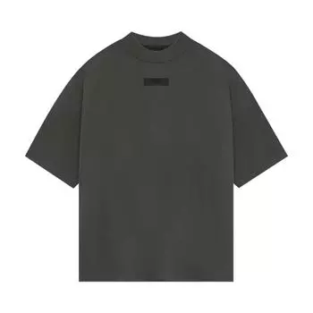 Футболка Fear of God Essentials с короткими рукавами, чернильные мужские топы, черные 125SP244190F M