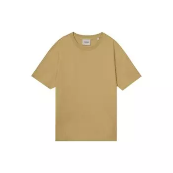 Футболка Fear Of God Essentials с короткими рукавами и принтом логотипа Топы унисекс Янтарный FOG-FW21-009 M