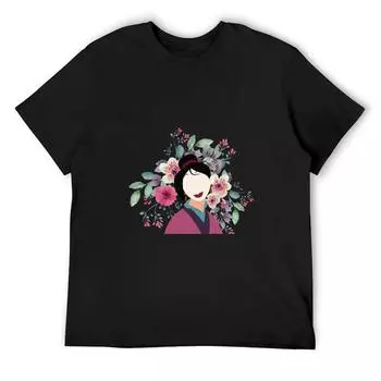 Футболка Flower That Blooms In Adversity Футболки с рисунком рэпера Футболка с коротким рукавом Винтажные футболки Мужская одежда S белый