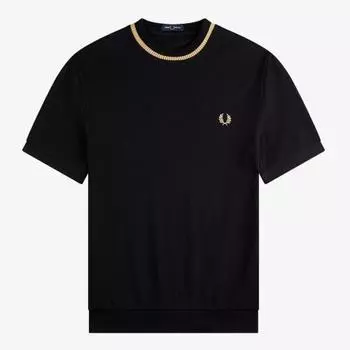 Футболка FRED PERRY [Sharp] из пике с круглым вырезом 102 AFPM2310007 102
