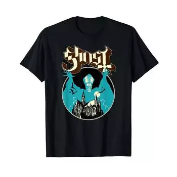 Футболка Ghost Band Rock Music Opus S чёрный