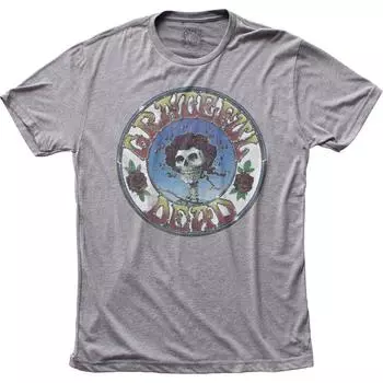 Футболка Grateful Dead с черепом и розами L