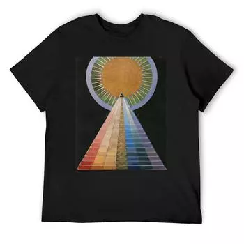 Футболка Hilma Af Klint - Altarpiece, быстросохнущая, уличная одежда, набор мужских футболок S белый