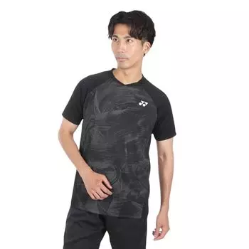 Футболка игровая Uni Game Shirt 10605 Black L [Yonex] (Подходящий стиль) (007)