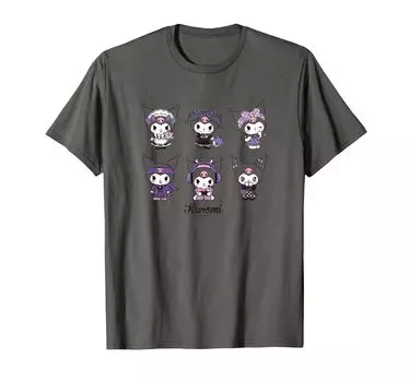 Футболка из коллекции Kuromi серый