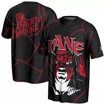 Футболка Kane ProSphere Big Red Machine WWE - черная спортивная одежда для мужчин и женщин в стиле ретро S