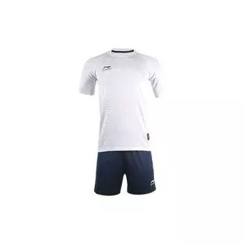 Футболка Li Ning Plain Round Neck, комплект из мужских футболок, белый AATS055-1 S