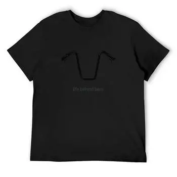 Футболка Life Behind Bars Hip Cycling Enthusiast, Retro Chopper Bike Merch, Большие размеры, симпатичная одежда, мужская футболка S белый