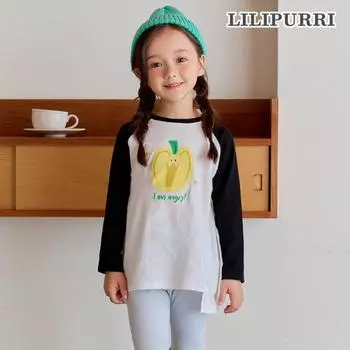 Футболка Lilypuri Angry Long черная Black/150