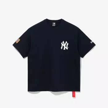 Футболка New Era Mlb New York Yankees World SerieS Champion, вечерняя, синяя 14700228 S evening blue/S(90)