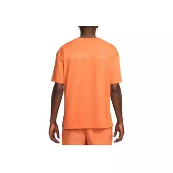 Футболка Nike x NOCTA Max90 (Азия) Оранжевые унисекс топы FN7664-808 S