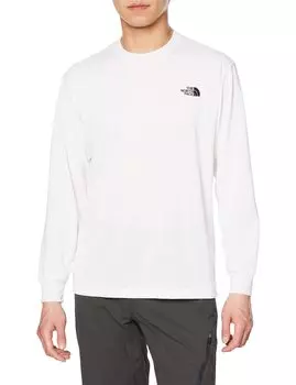Футболка North с длинным рукавом TNF Bug Free, отпугивающая насекомых, защита от электростатического заряда, защита от ультрафиолета, для кемпинга, белая O [The Face] для мужчин белый